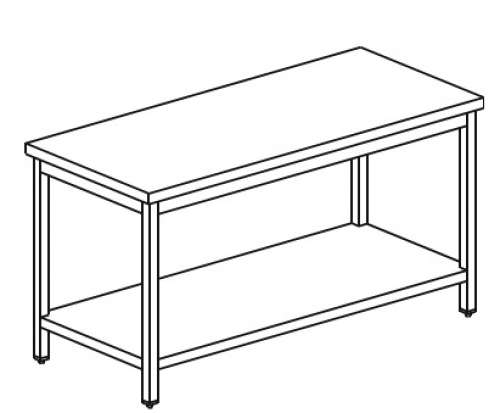 Masa de lucru inox model-TL 7-6