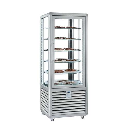 vitrina verticala ciocolata