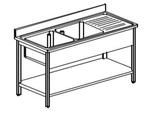 Spalator inox model-SLG2GD 144-70