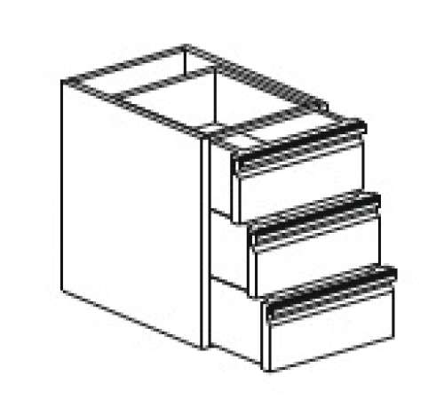 Casetiera inox model SCAS3-40-70