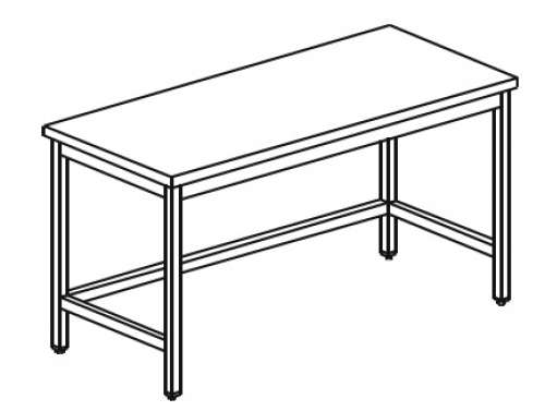 Masa de lucru inox model-TLT 7-6